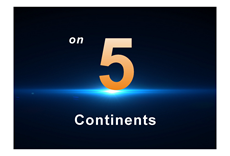 5 continentes